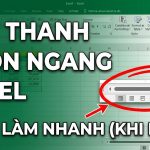 Bật Thanh Cuộn Ngang Trong Excel Khi Bị Ẩn