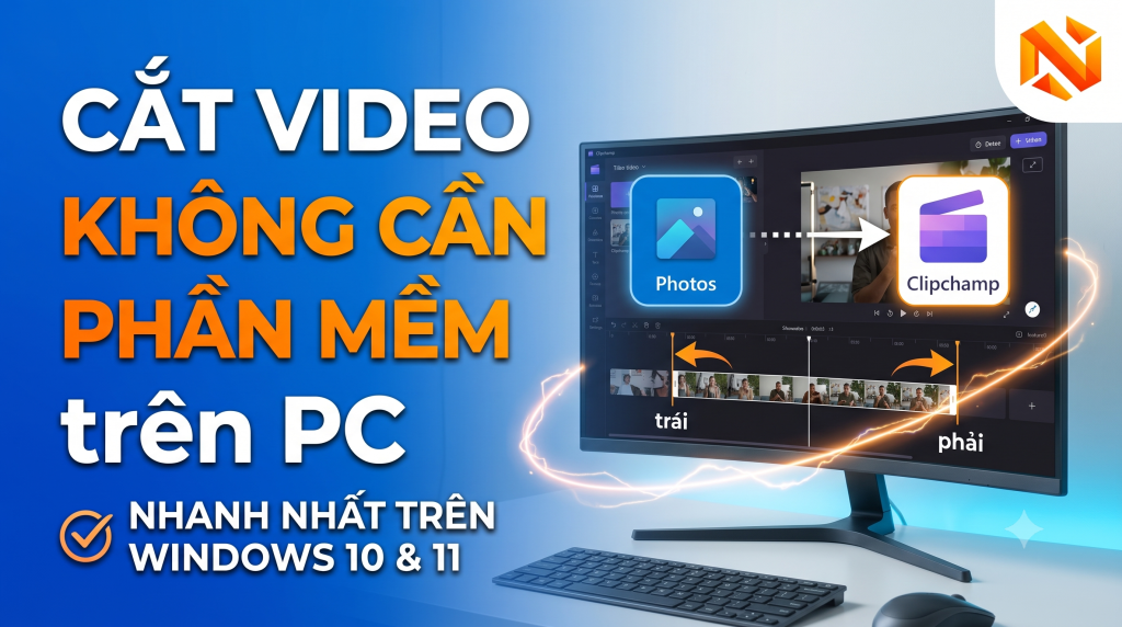 Cắt Video Không Cần Phần Mềm