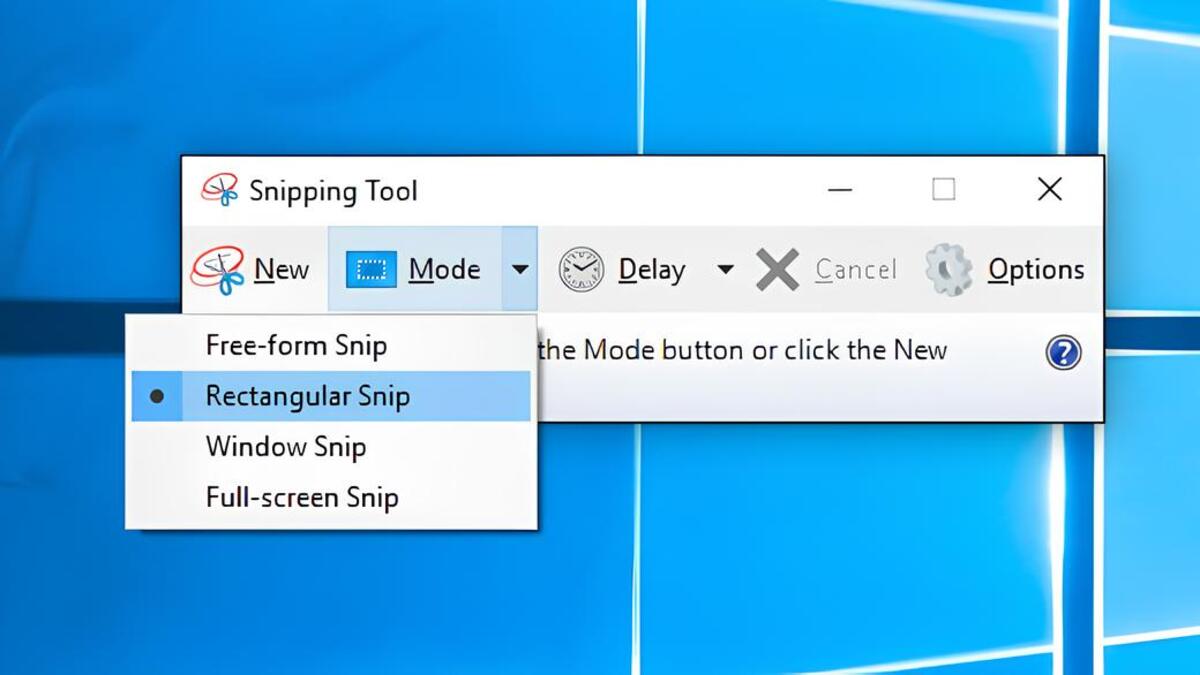 Cách Quay Màn Hình Laptop Bằng Snipping Tool