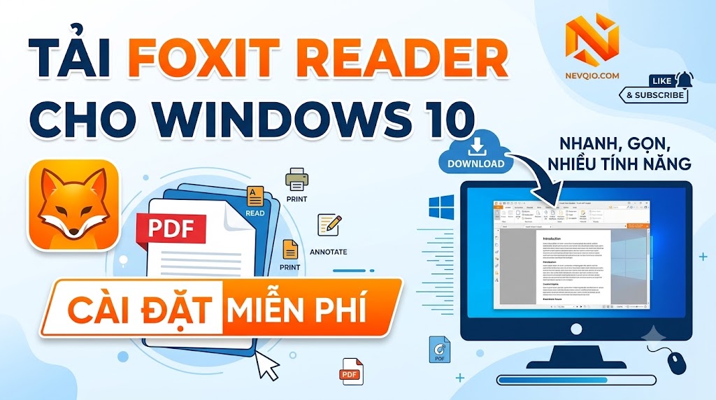 Tải Foxit Reader Cho Windows 10 – Cài Đặt Miễn Phí