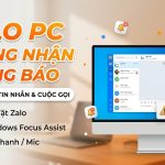 Zalo PC Không Nhận Thông Báo