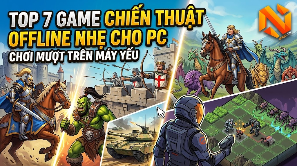 game chiến thuật offline nhẹ