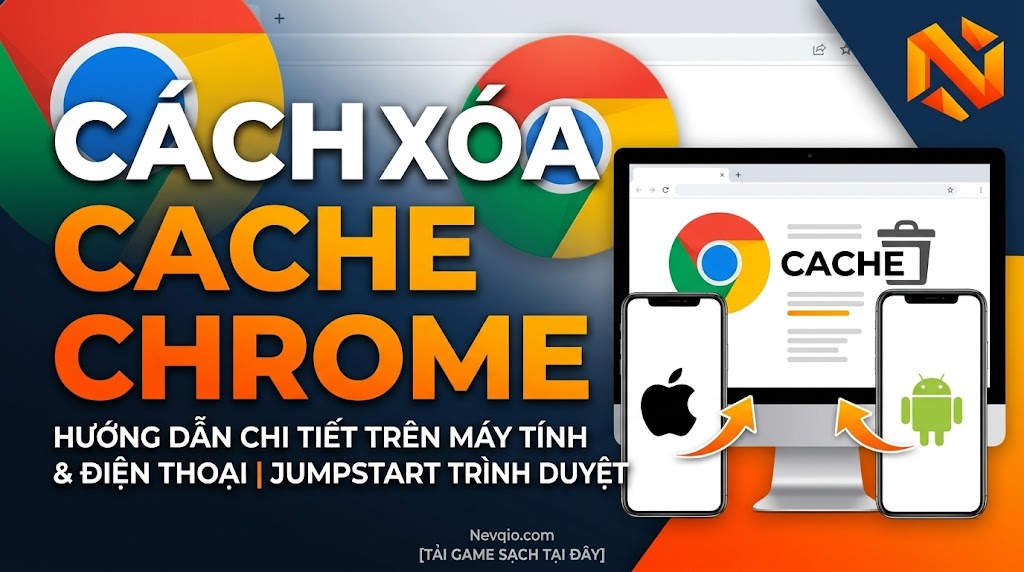 Cách Xóa Cache Chrome Giúp Trình Duyệt Chạy Nhanh