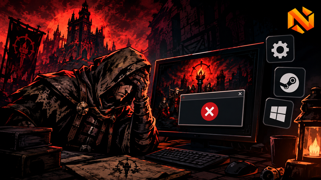 Darkest Dungeon không chạy được