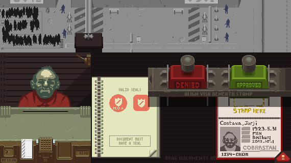 Papers Please Gameplay