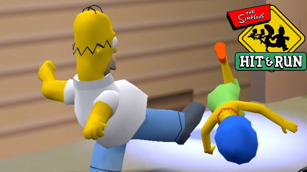 The Simpsons Hit-Run gameplay