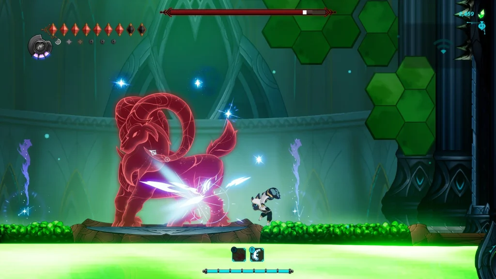 Fatal Claw vs boss