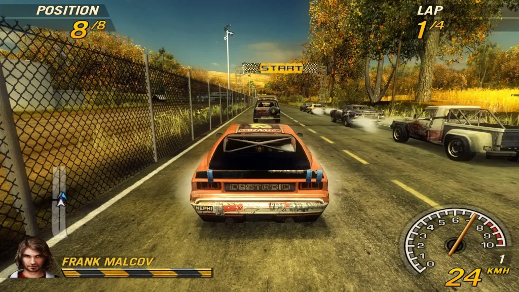 FlatOut 2 gameplay