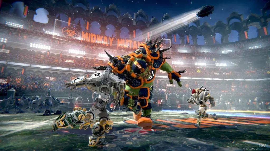 Mutant Football League gameplay