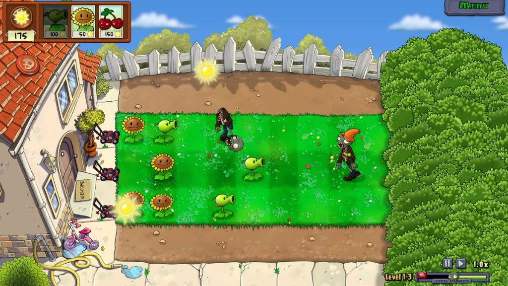 Plants vs Zombies Replanted gameplay