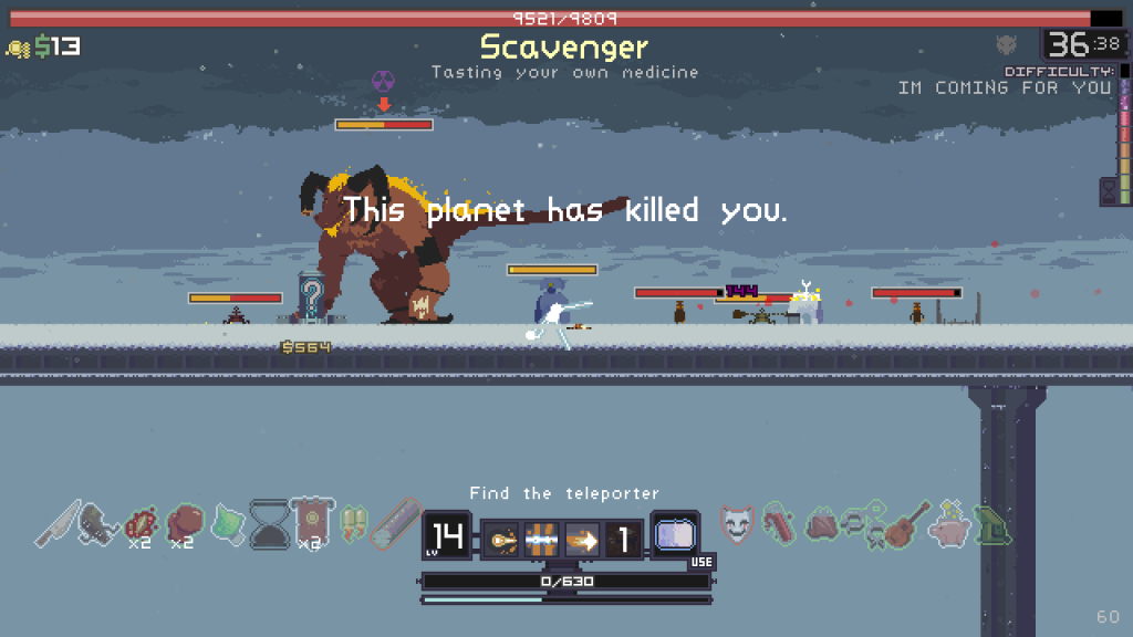 Risk of Rain gameplay