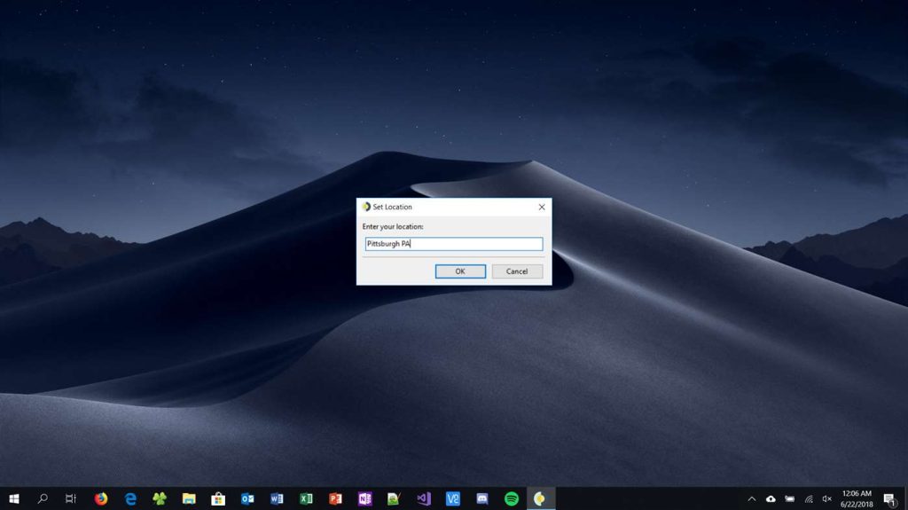 WinDynamic Desktop cài đặt